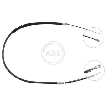 Tirette à câble, frein de stationnement A.B.S.