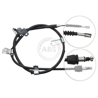 Tirette à câble, frein de stationnement A.B.S.