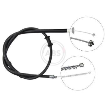 Tirette à câble, frein de stationnement A.B.S.