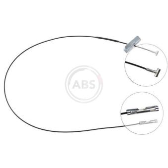 Tirette à câble, frein de stationnement A.B.S.