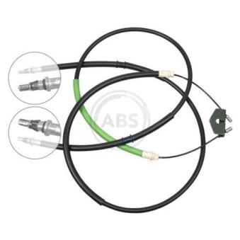 Tirette à câble, frein de stationnement A.B.S.