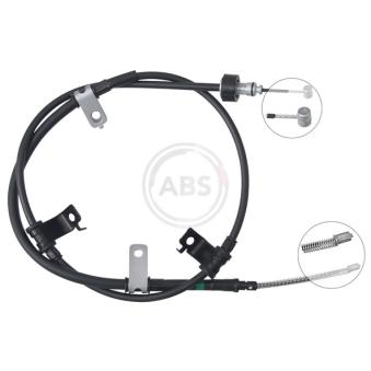 Tirette à câble, frein de stationnement A.B.S. K17469