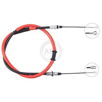 Tirette à câble, frein de stationnement A.B.S.