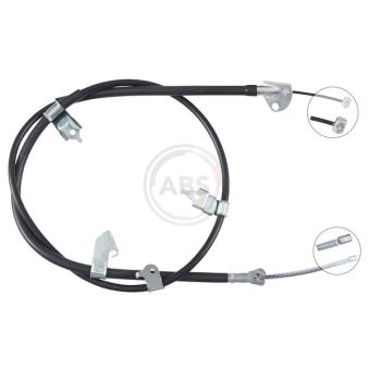Tirette à câble, frein de stationnement A.B.S.