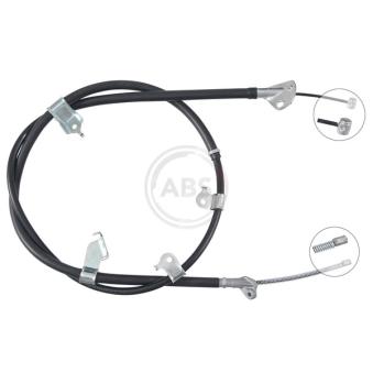 Tirette à câble, frein de stationnement A.B.S.