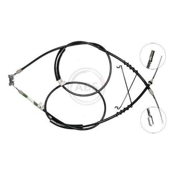 Tirette à câble, frein de stationnement A.B.S.