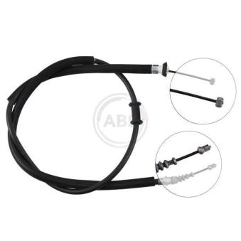 Tirette à câble, frein de stationnement A.B.S.