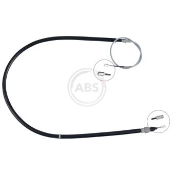 Tirette à câble, frein de stationnement A.B.S.