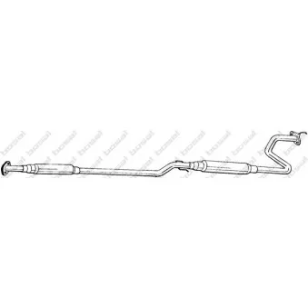 Silencieux central BOSAL 291-747