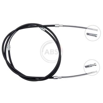 Tirette à câble, frein de stationnement A.B.S.