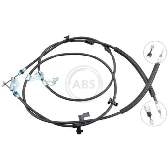 Tirette à câble, frein de stationnement A.B.S. K19001