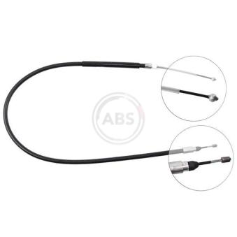 Tirette à câble, frein de stationnement A.B.S. K19036