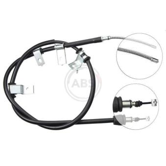 Tirette à câble, frein de stationnement A.B.S. K19078