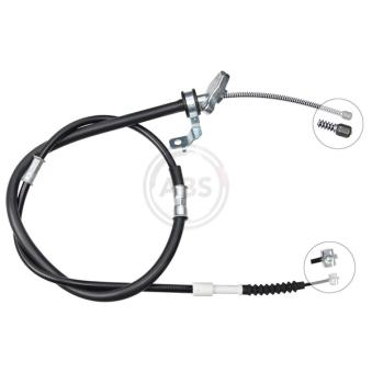 Tirette à câble, frein de stationnement A.B.S.