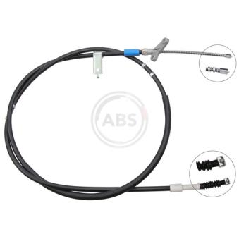 Tirette à câble, frein de stationnement A.B.S.