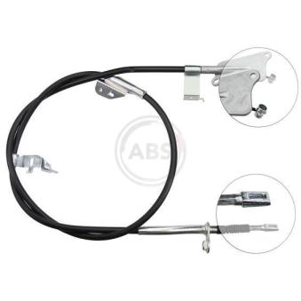 Tirette à câble, frein de stationnement A.B.S.