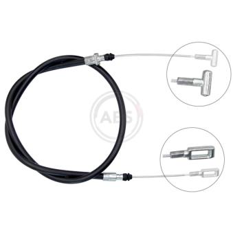 Tirette à câble, frein de stationnement A.B.S.