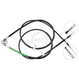 Tirette à câble, frein de stationnement A.B.S. K19915