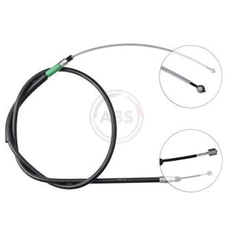 Tirette à câble, frein de stationnement A.B.S.