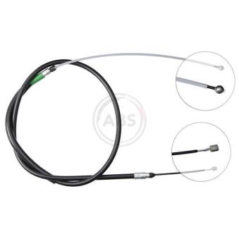 Tirette à câble, frein de stationnement A.B.S.