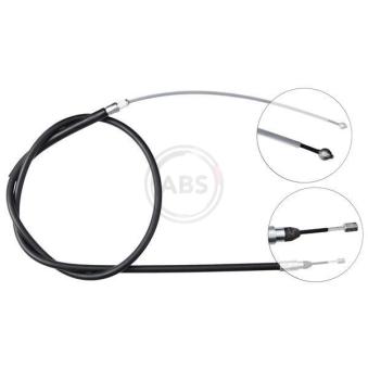 Tirette à câble, frein de stationnement A.B.S.