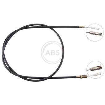 Tirette à câble, commande d'embrayage A.B.S.