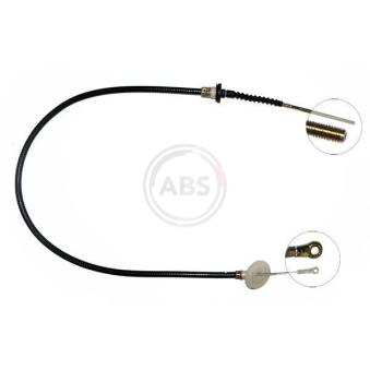 Tirette à câble, commande d'embrayage A.B.S.