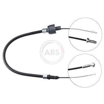 Tirette à câble, commande d'embrayage A.B.S.