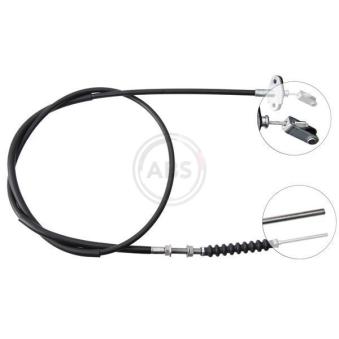 Tirette à câble, commande d'embrayage A.B.S.