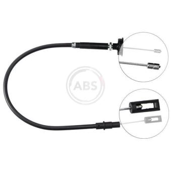 Tirette à câble, commande d'embrayage A.B.S.