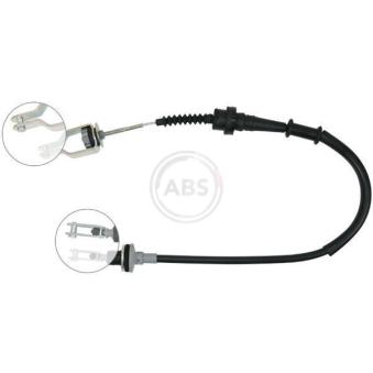 Tirette à câble, commande d'embrayage A.B.S.