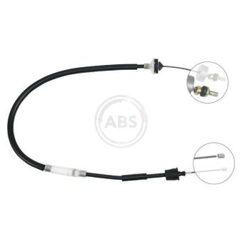 Tirette à câble, commande d'embrayage A.B.S.