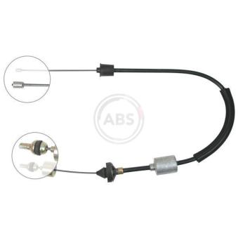 Tirette à câble, commande d'embrayage A.B.S.