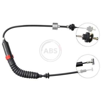 Tirette à câble, commande d'embrayage A.B.S.