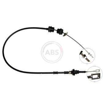 Tirette à câble, commande d'embrayage A.B.S.