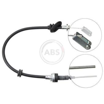 Tirette à câble, commande d'embrayage A.B.S.