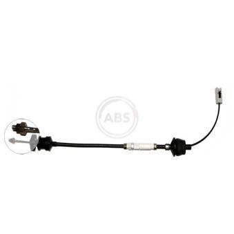 Tirette à câble, commande d'embrayage A.B.S.