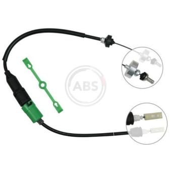 Tirette à câble, commande d'embrayage A.B.S.