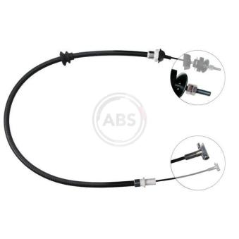 Tirette à câble, commande d'embrayage A.B.S.