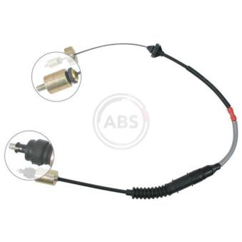 Tirette à câble, commande d'embrayage A.B.S.