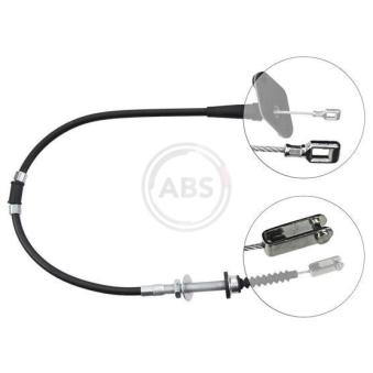 Tirette à câble, commande d'embrayage A.B.S.