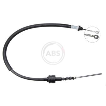 Tirette à câble, commande d'embrayage A.B.S. K28043