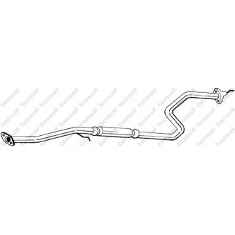 Silencieux central BOSAL 292-119