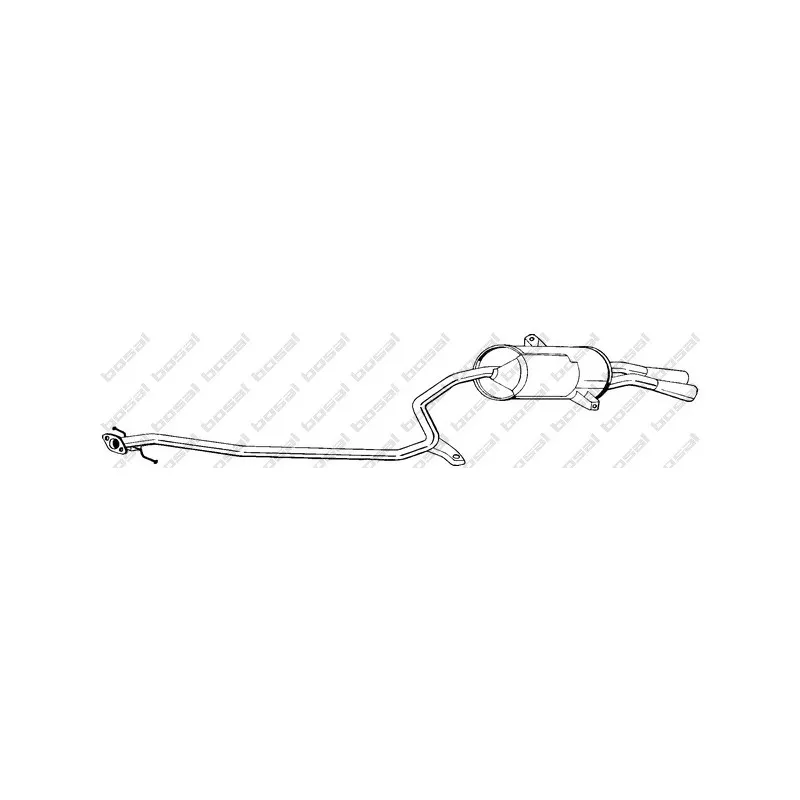 Silencieux arrière BOSAL 292-189