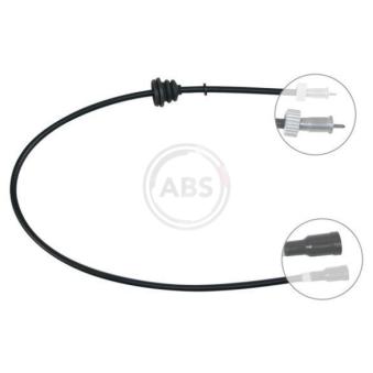 Câble flexible de commande de compteur A.B.S.