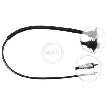 Câble flexible de commande de compteur A.B.S.