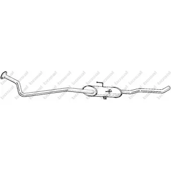 Silencieux avant BOSAL 292-223