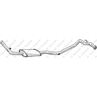 Silencieux central BOSAL 292-225