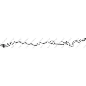 Silencieux central BOSAL 293-009