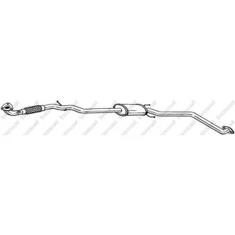 Silencieux central BOSAL